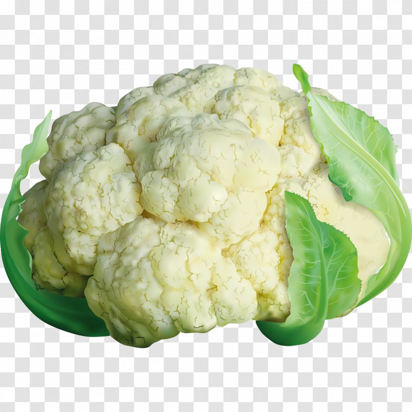 Cauliflower Cabbage Brussels Sprout Broccoli - Vegetable - Ultra-realistic Material Transparent PNG