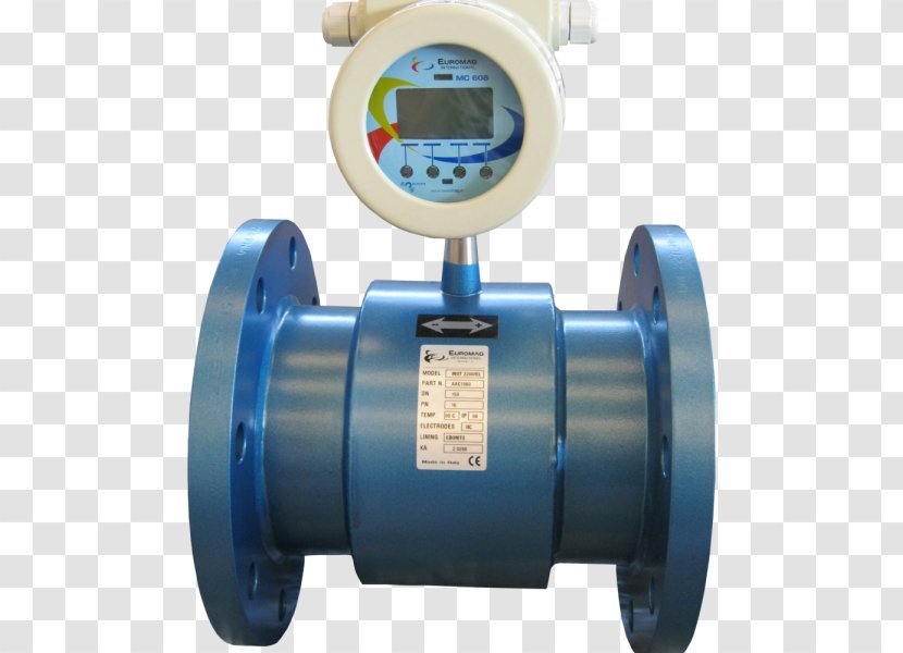 Magnetic Flow Meter Measurement Mass Water Metering Filter - Pipe Transparent PNG