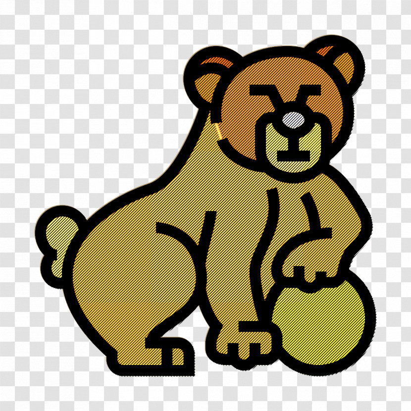 Circus Icon Bear Icon Transparent PNG