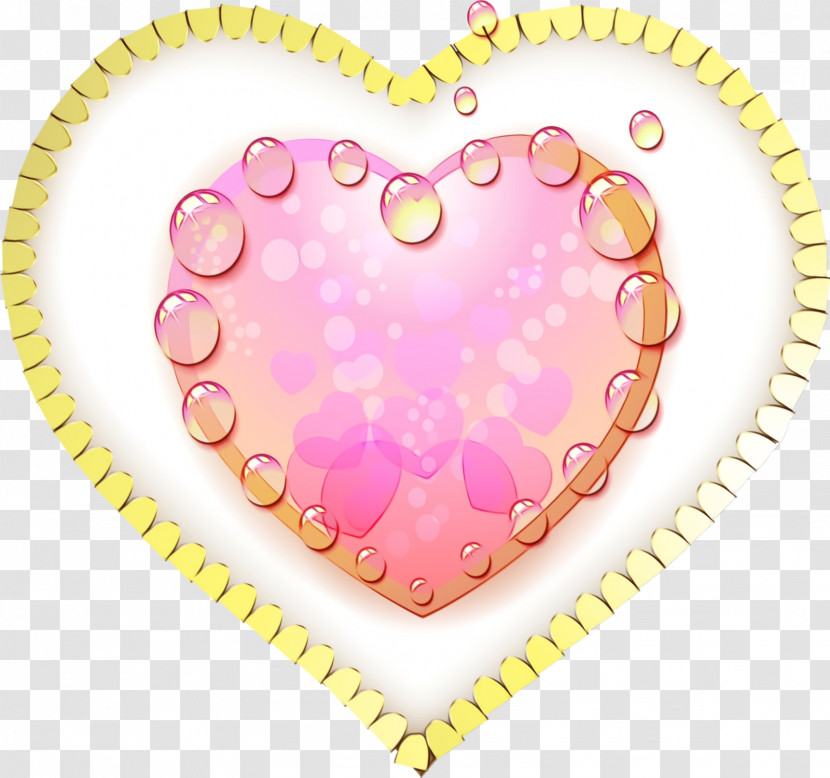 Heart Pink Heart Love Jewellery Transparent PNG