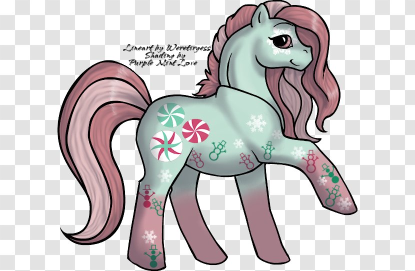 Pony Mane Cartoon Pink M - Watercolor - My Little Transparent PNG