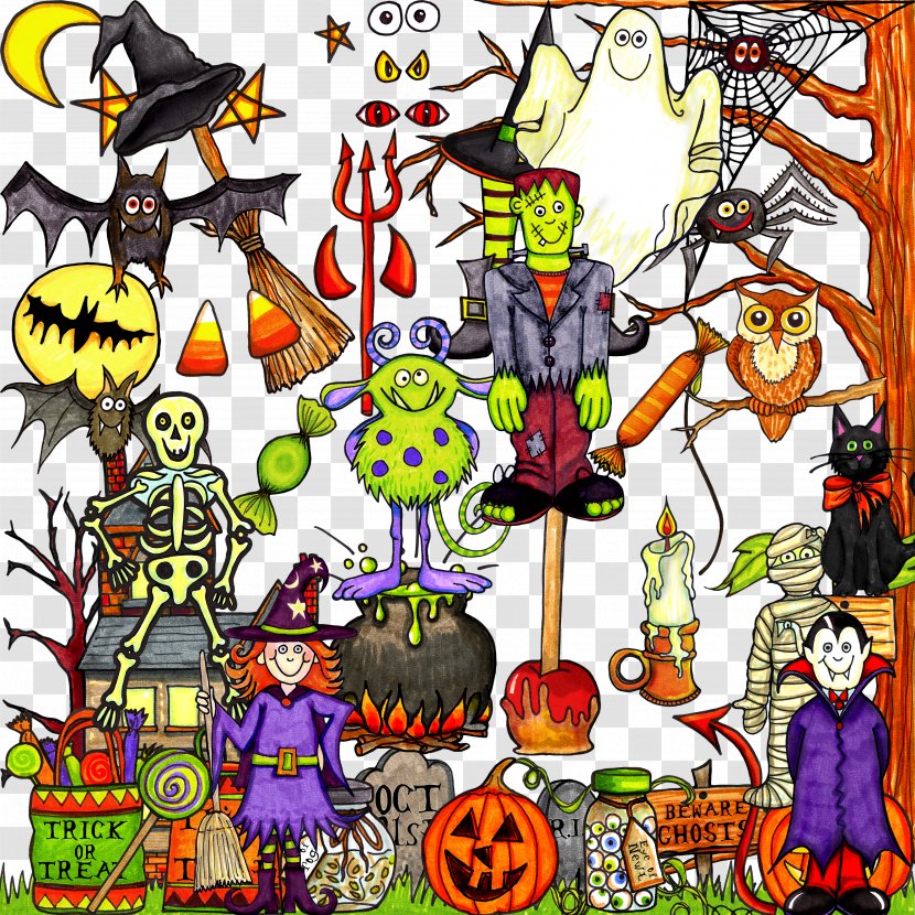 Halloween Decoration - Pumpkin - Recreation Transparent PNG