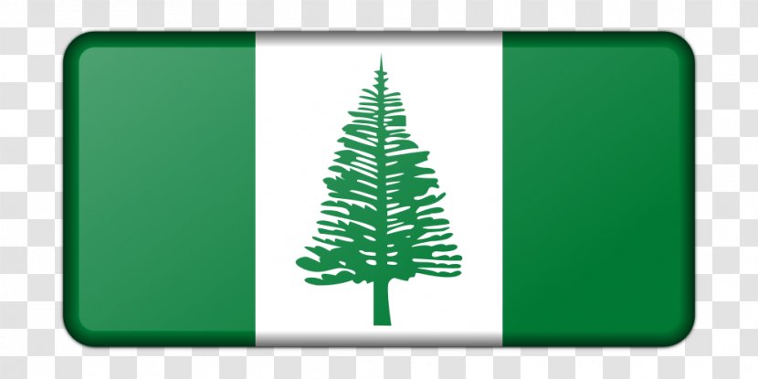 Flag Of Norfolk Island New Caledonia Pine Image Transparent PNG