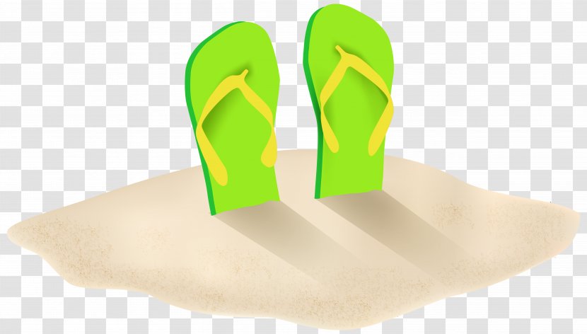 Vacation Summer School Holiday Shoe - Yellow - Flower Wedding Transparent PNG