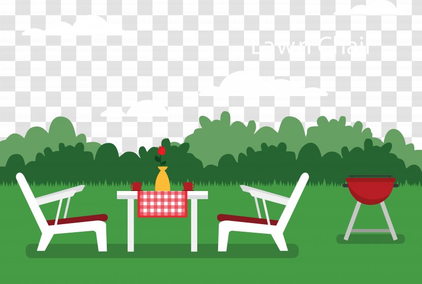 Barbecue Lawn - Green - Wild Party Transparent PNG