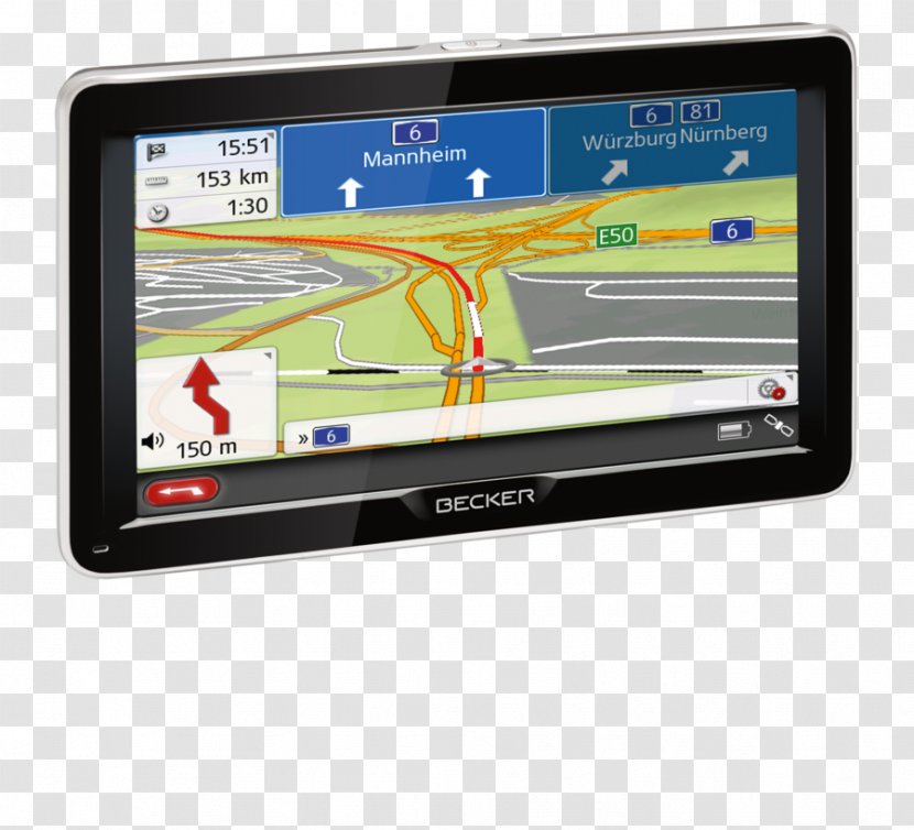 Automotive Navigation System Ludwig Maximilian University Of Munich GPS Systems - Germany - Car Transparent PNG