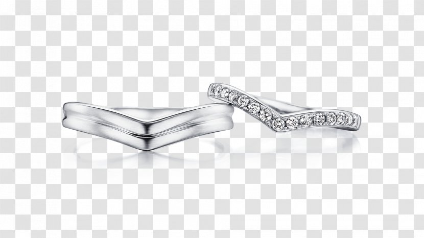 Wedding Ring Diamond Gold - Metal Transparent PNG