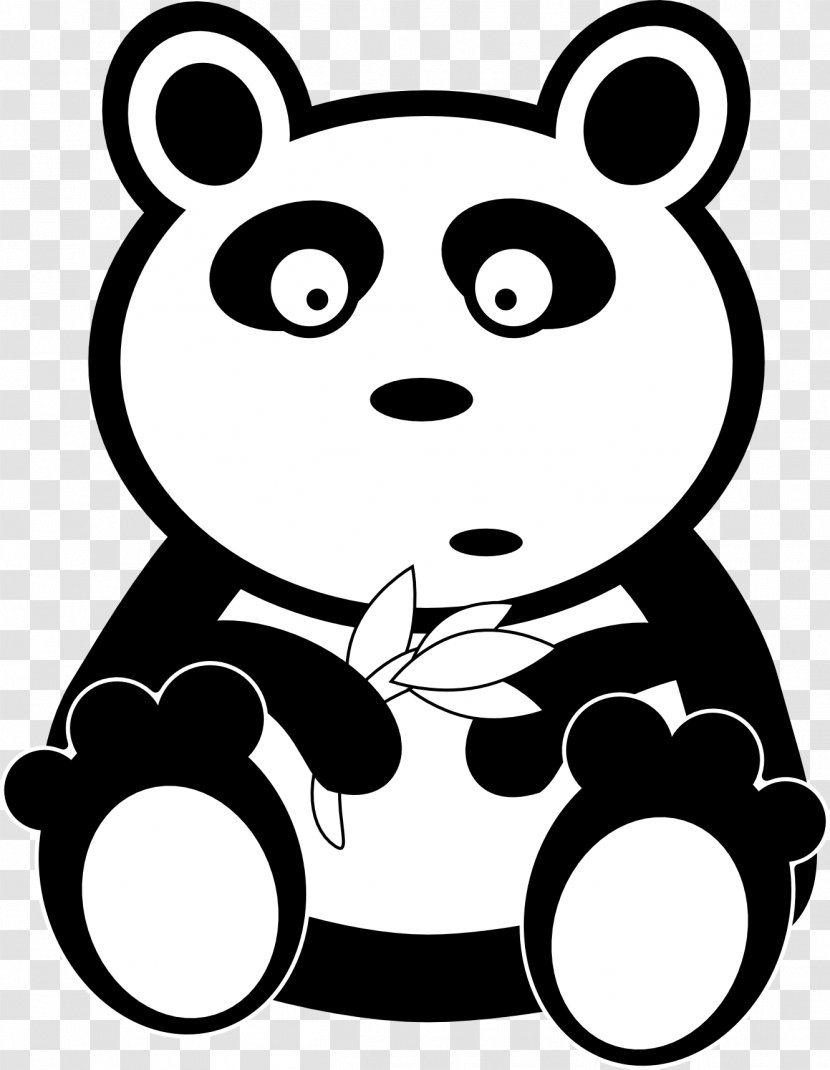 Giant Panda Bear Red Clip Art - Tree - Christmas Cliparts Transparent PNG