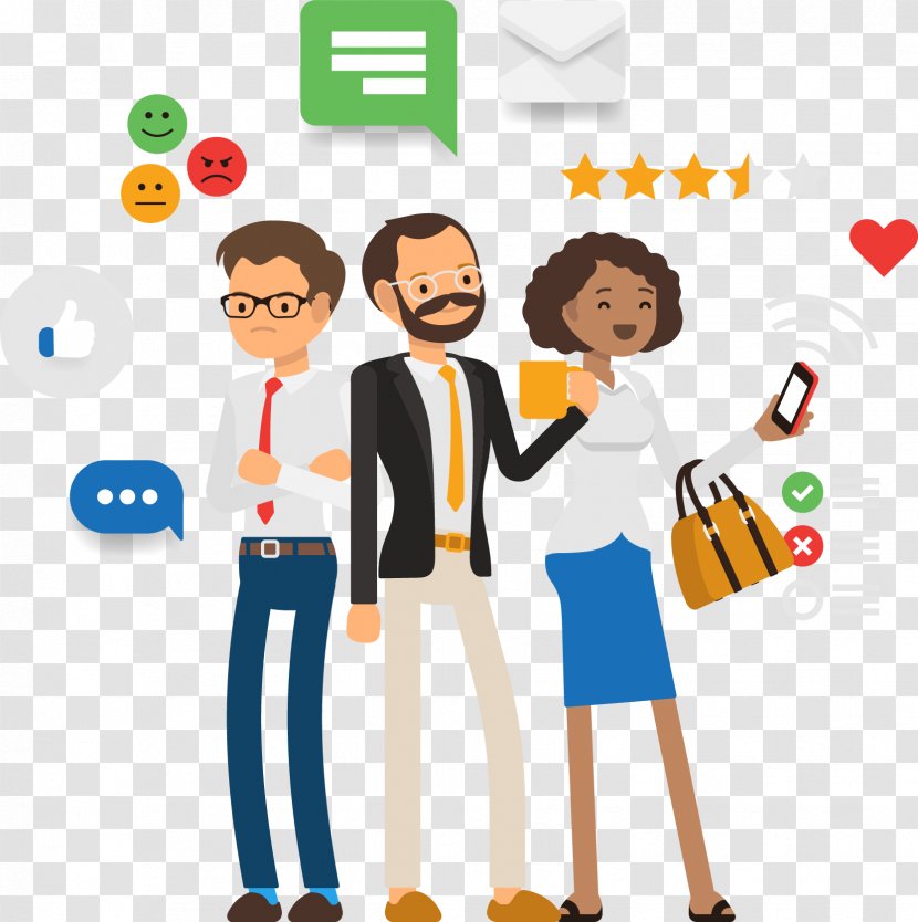 Online Chat Conversation Social Media Customer Experience - Organization - The Out Of Shop Transparent PNG