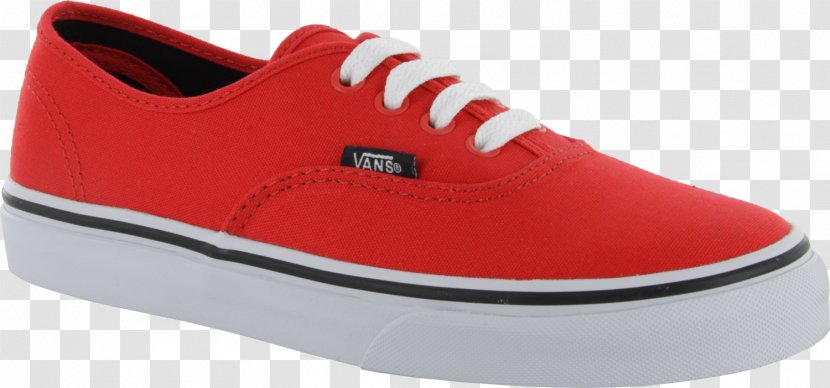Skate Shoe Sneakers Footwear Vans - Running - Black And Red Transparent PNG