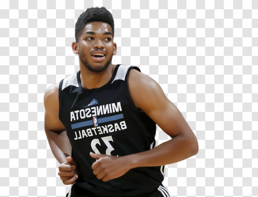 Karl Anthony Towns Basketball Player - Tshirt - Top Sportswear Transparent PNG