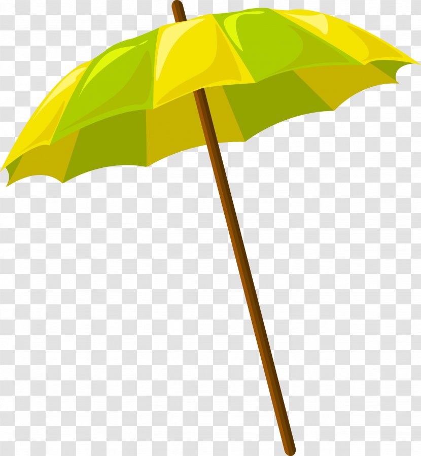 Umbrella Drawing - Yellow Transparent PNG