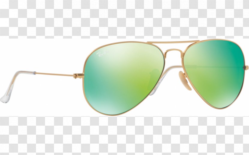 Ray-Ban Aviator Classic Sunglasses Flash - Yellow - Ray Ban Transparent PNG