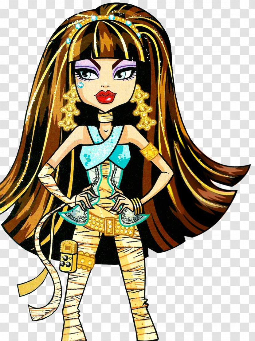 Cleo DeNile Monster High De Nile Doll Ghoul Transparent PNG