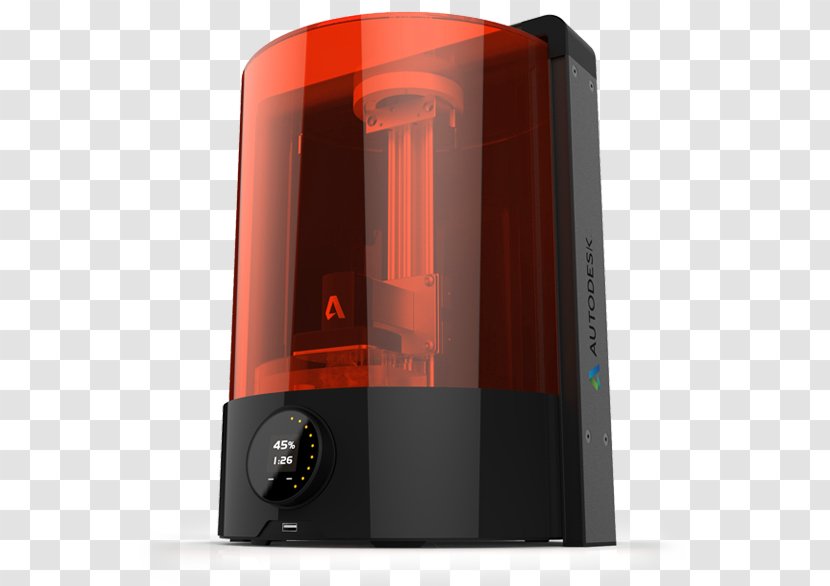 3D Printing Autodesk Stereolithography Printer - Electronics - Impression Transparent PNG