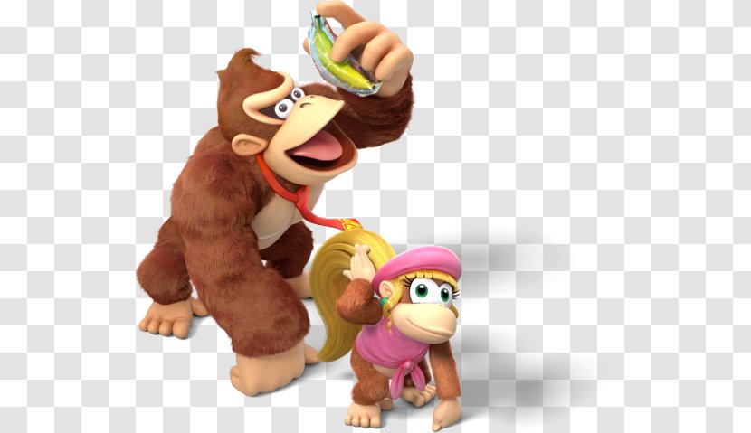 Donkey Kong Country: Tropical Freeze Country 2: Diddy's Quest Returns 3: Dixie Kong's Double Trouble! Diddy Racing - Toy Transparent PNG