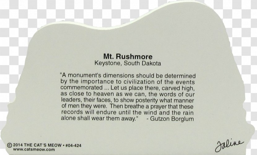 Mount Rushmore National Memorial Keystone Cat Roosevelt Transparent PNG