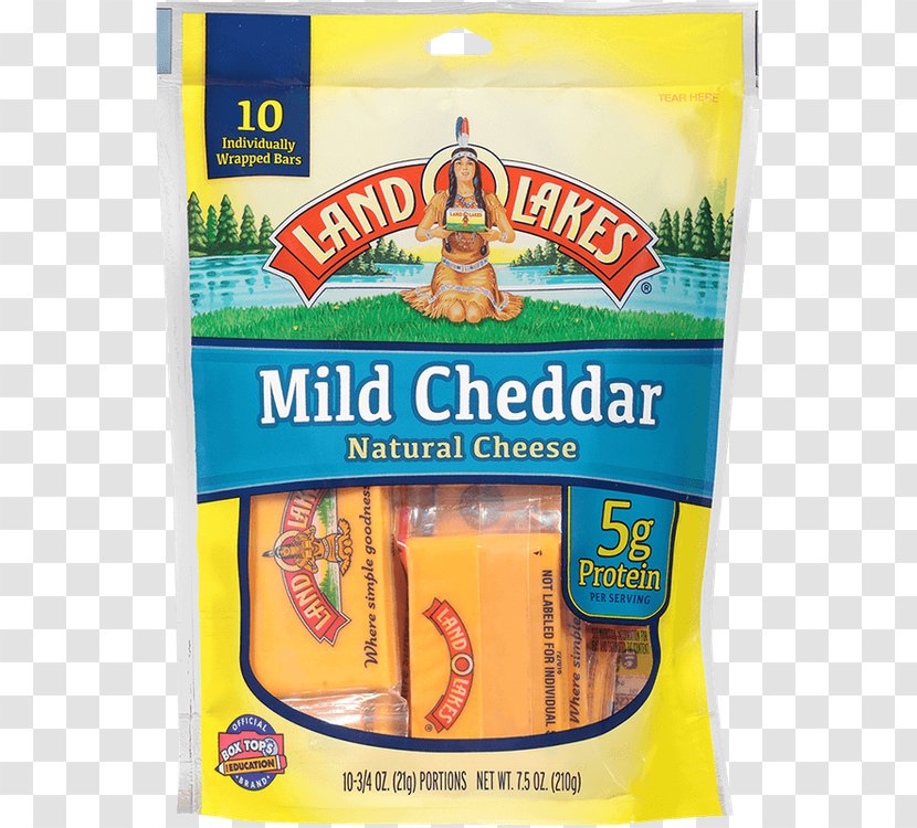 Land O'Lakes Cheddar Cheese Monterey Jack Colby-Jack - Colbyjack Transparent PNG