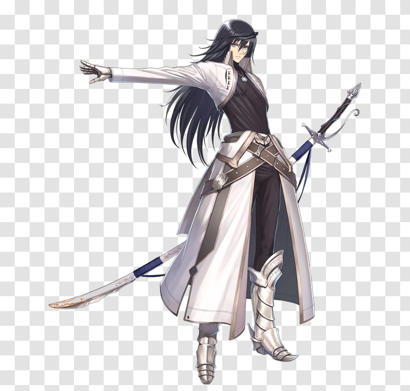 Shining Resonance Refrain Blade Arcus From Ark Character Sega - Silhouette Transparent PNG