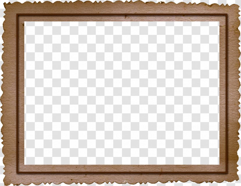 Picture Frame - Scrapbooking - Brown Transparent PNG