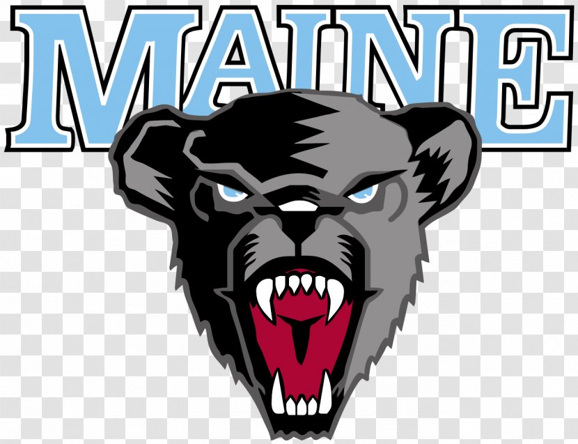 University Of Maine Black Bears Women's Basketball Men's Football Ice Hockey - Watercolor - Stressed Student Athlete Transparent PNG