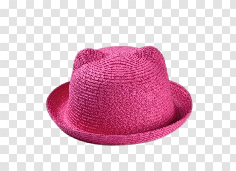 Sun Hat Straw Fedora Clothing Transparent PNG