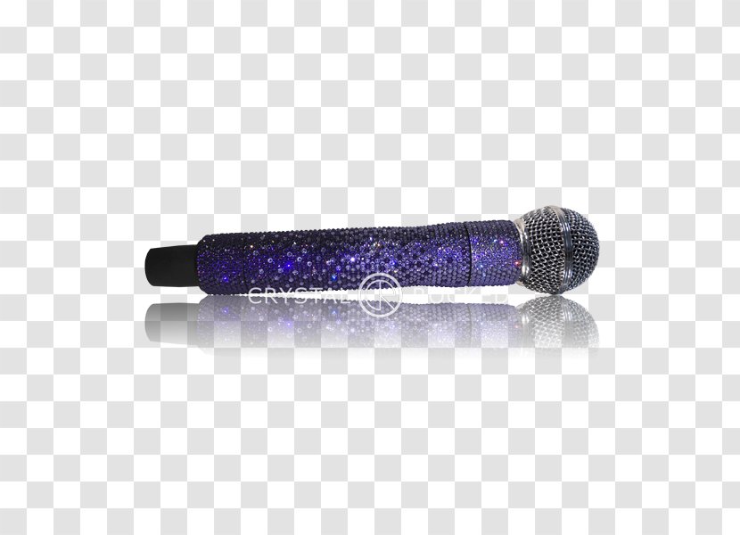 Wireless Microphone Blue Microphones Swarovski AG Stands - Gold Transparent PNG