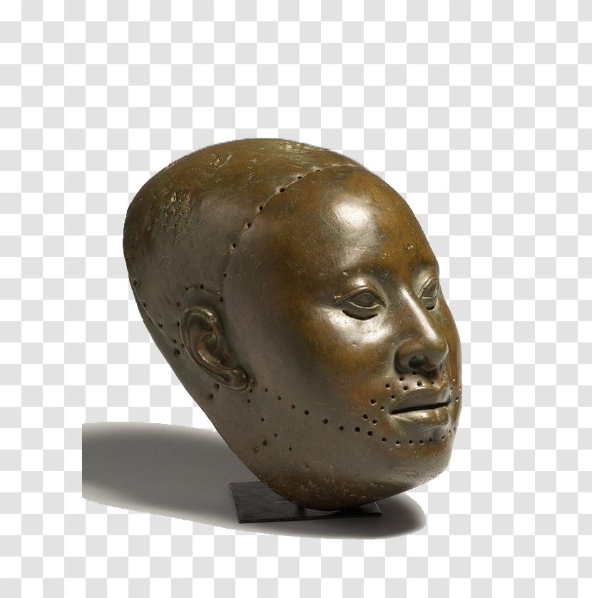 Bronze Head From Ife British Museum Sculpture African Art - Aoba Lu Fang Ershi Mask Transparent PNG
