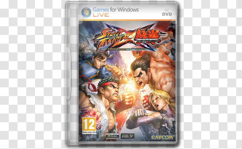 Games Pc Game Film Video Software - Street Fighter X Tekken Transparent PNG