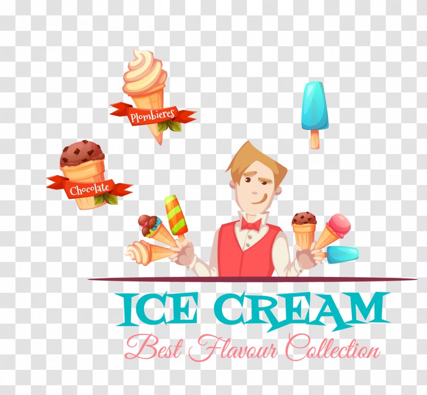 Ice Cream Photography Food - Watercolor Transparent PNG