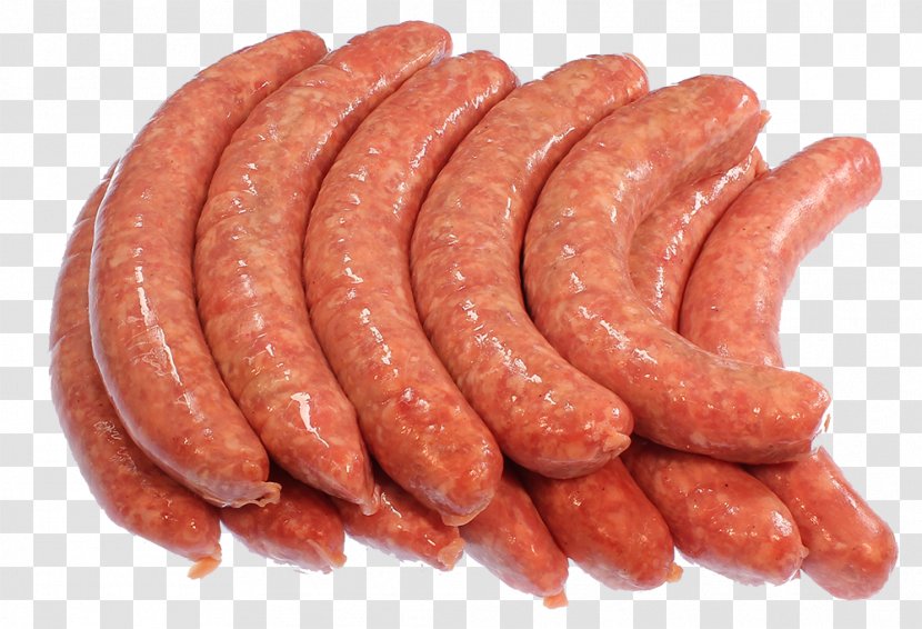 Bratwurst Thuringian Sausage Bockwurst Cervelat Knackwurst - Andouille Transparent PNG