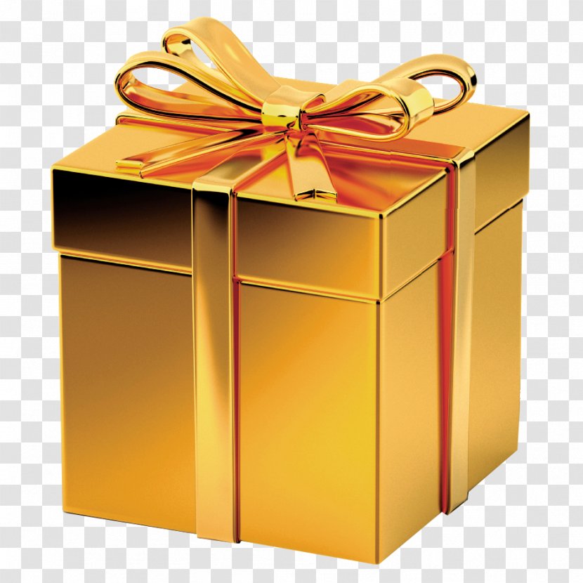 Christmas Gift Clip Art Box - Decorative Transparent PNG