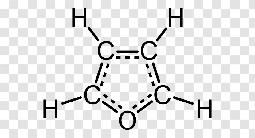 Furan Pyrrole Aromaticity Heterocyclic Compound Structure - Cartoon - Thiophene Transparent PNG