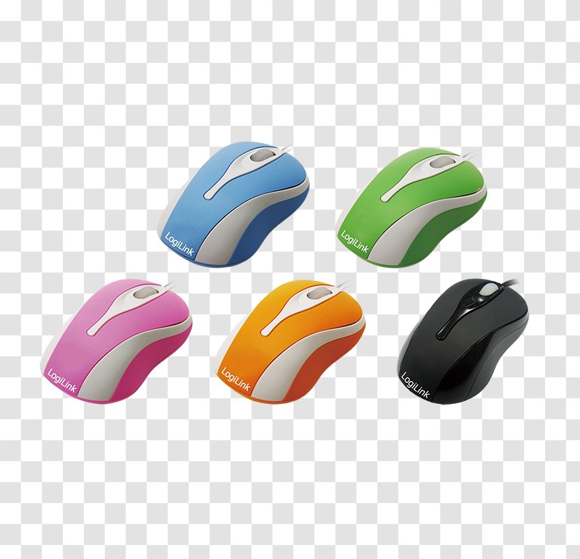Computer Mouse Optical 2direct LogiLink Mini With LED Input Devices - Minnie Transparent PNG