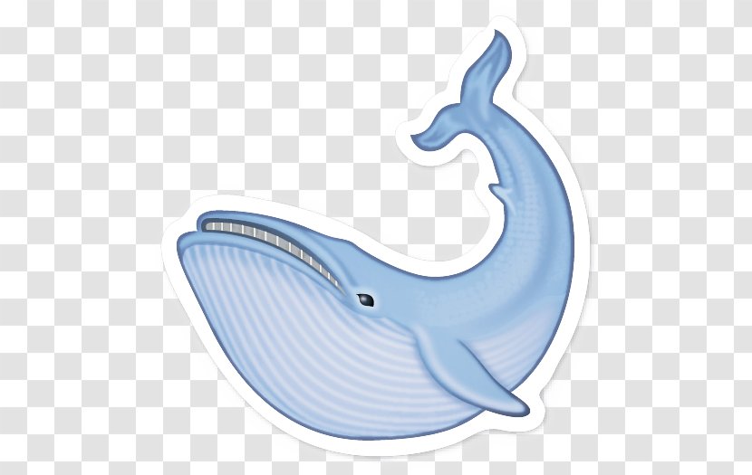 Emoji Iphone - Blue Whale - Shortbeaked Common Dolphin Transparent PNG