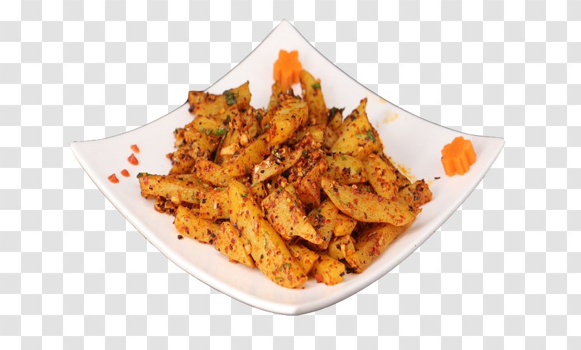 Pakora Pakistani Cuisine Recipe Side Dish Food - Spicy Potato Transparent PNG