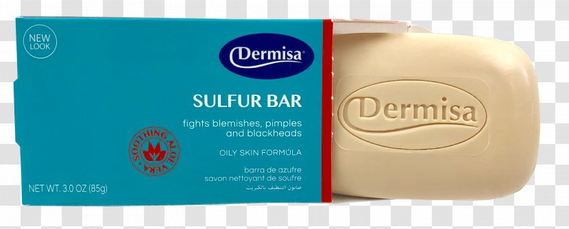 Dermisa Sulfur Bar Skin Care Sulfide - Cylinder - Beneficios De Limpieza Facial Transparent PNG