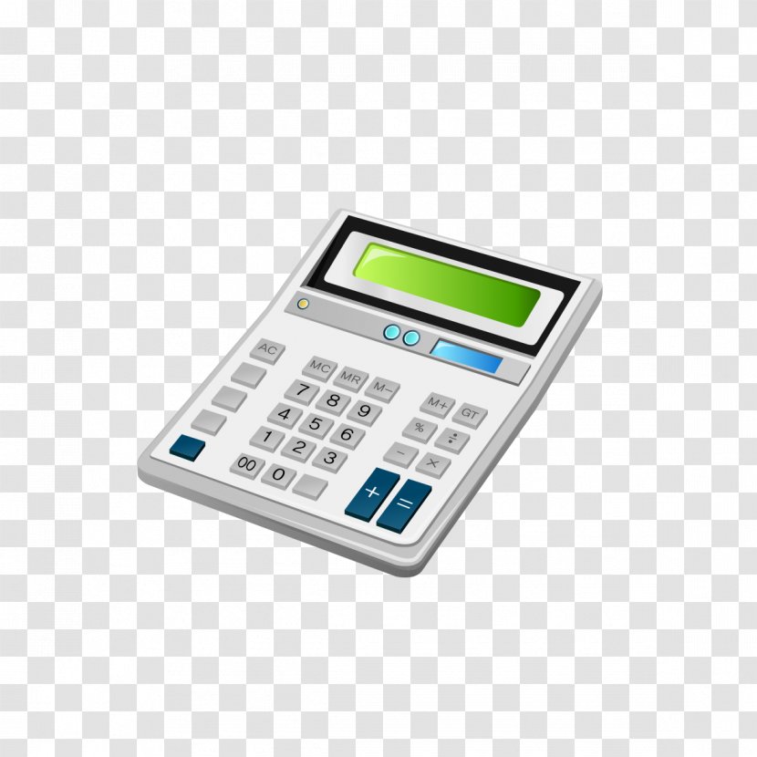 Calculator Casio - Office Supplies - White Box Computer Graphics Transparent PNG