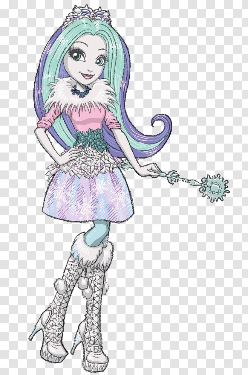 Alistair Wonderland Mattel Ever After High Epic Winter Crystal Doll Legacy Day Apple White - Cartoon Transparent PNG