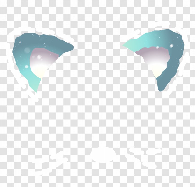 Emoji Love - Turquoise Aqua Transparent PNG