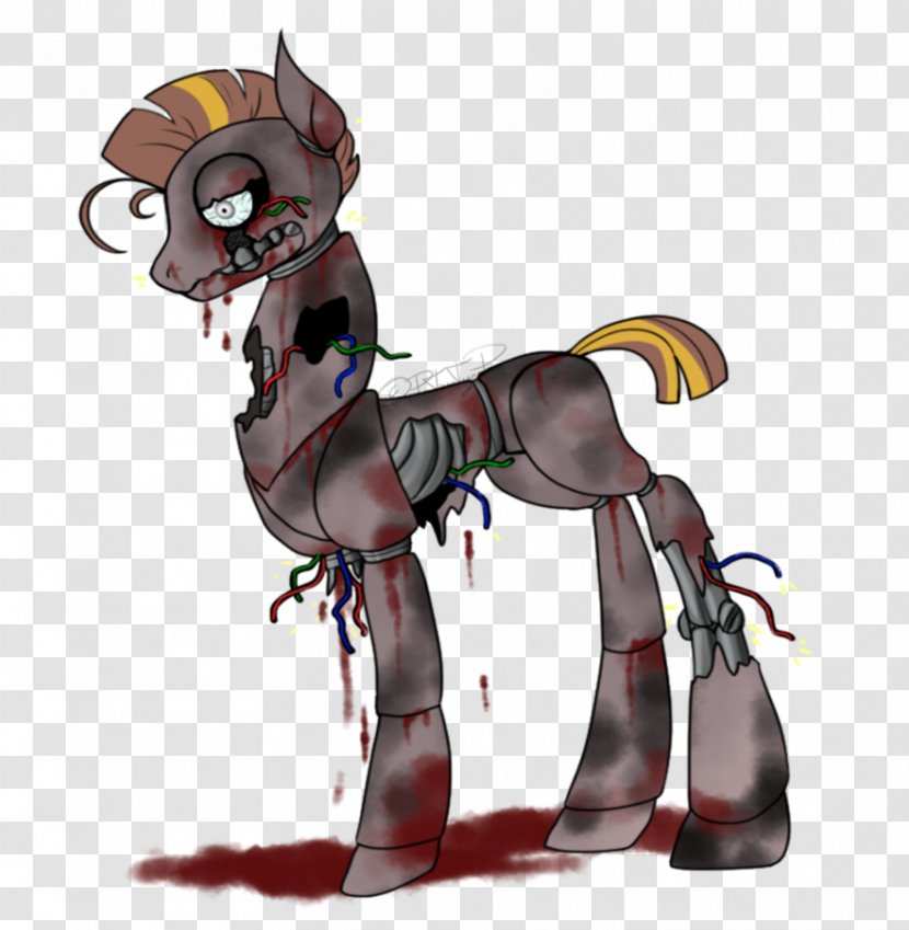 Pony Clydesdale Horse Princess Luna Five Nights At Freddy's 4 Foal - Tree - Human Freddy Transparent PNG