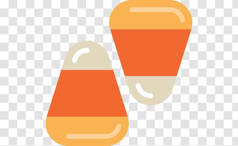 Candy Corn Breakfast Cereal Food Icon - Yellow Transparent PNG