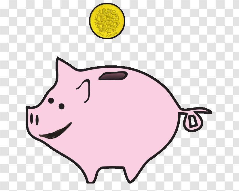 Pig Clip Art Children's Savings Accounts - Cartoon - Account Transparent PNG