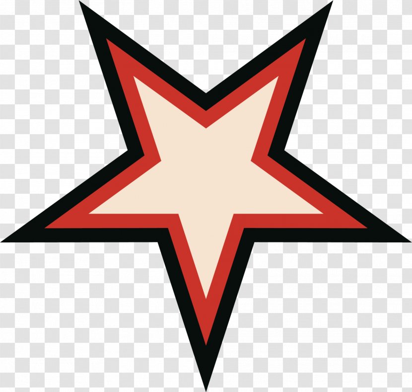 Montgomery County 2014 Commonwealth Games National Youth Sports Institute Hub Coach - Triangle - Hand Painted Red Star Pentagram Transparent PNG