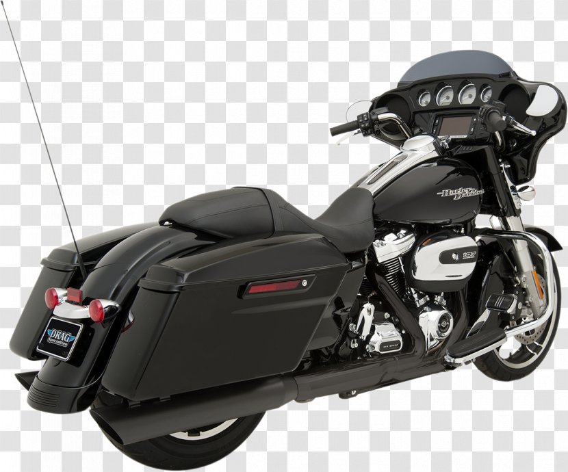 Exhaust System Muffler Harley-Davidson Car Motorcycle - Wheel Transparent PNG