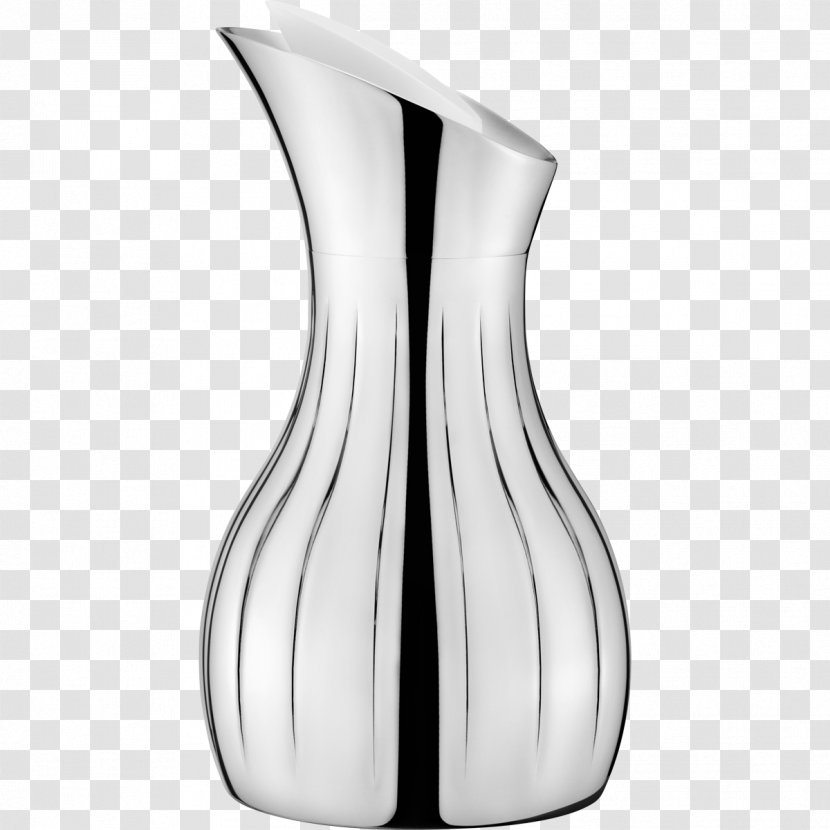 Jug Milk Pitcher Vase Cutlery - Georg Jensen Transparent PNG