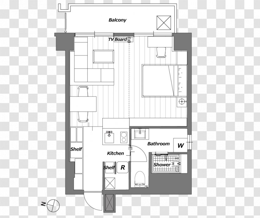 Floor Plan House Architecture Apartment - Price Transparent PNG