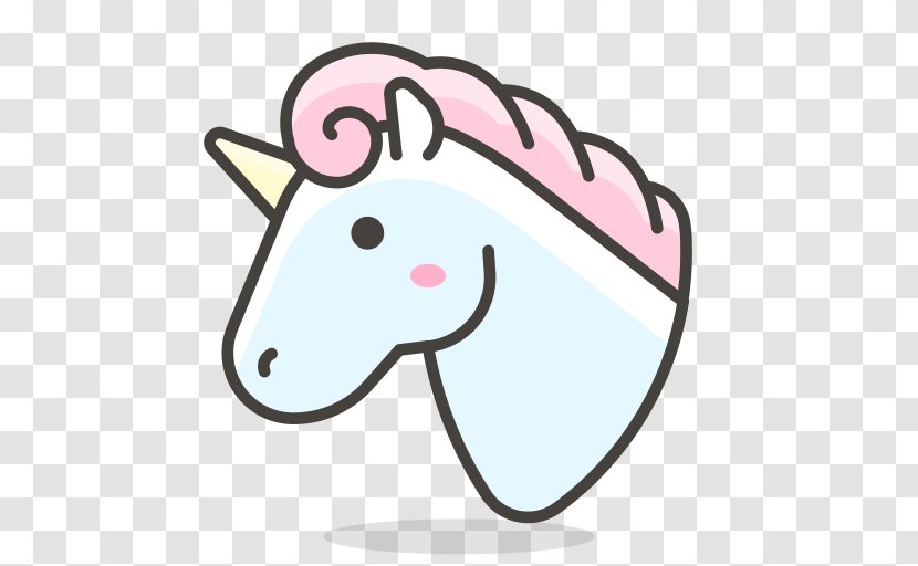 Unicorn Clip Art Emoticon Smiley - Snout Transparent PNG
