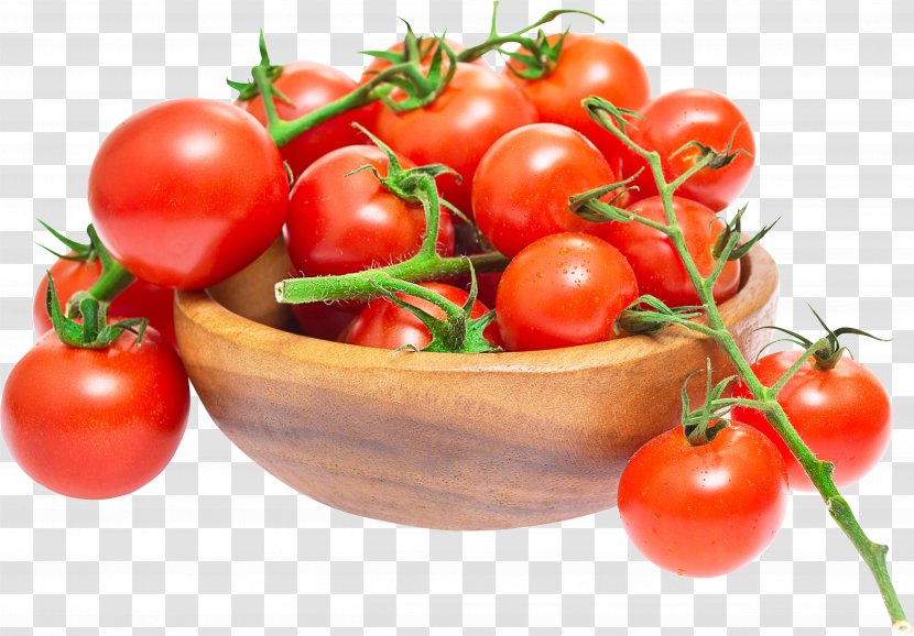 Plum Tomato Bush Cherry Vegetable Pizza - Potato And Genus - Three Tomatoes Transparent PNG