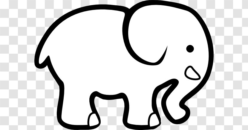 White Elephant Gift Exchange Santa Claus Sale - Outlines Transparent PNG
